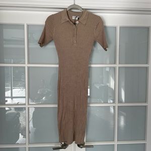 ShopStarlow Tan Polo Dress